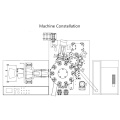 Vollautomatischer Pappbecher -Maschinenpapierbecher Making Machine Taiwan